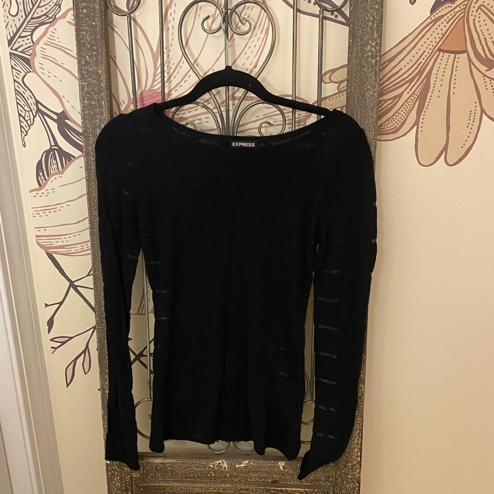Black Express sweater